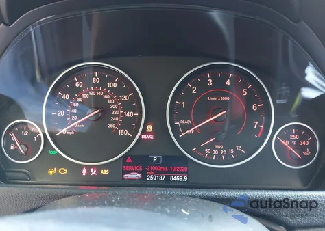 2012 BMW 328I z USA, uszkodzony, nr VIN WBA3A5C54CF349045